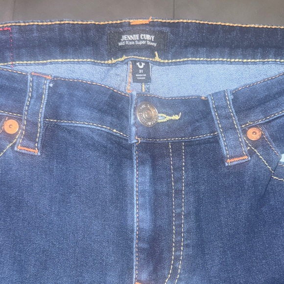 True Religion Indigo Denim Jeans - Picture 3 of 3